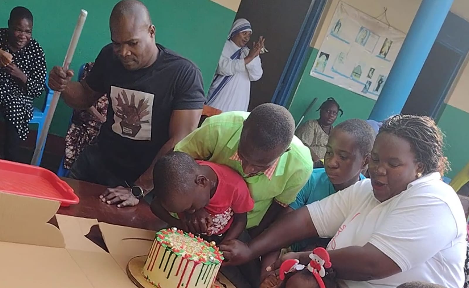 Christmas Party for Children with Disabilities of Missionaries of Charity House
