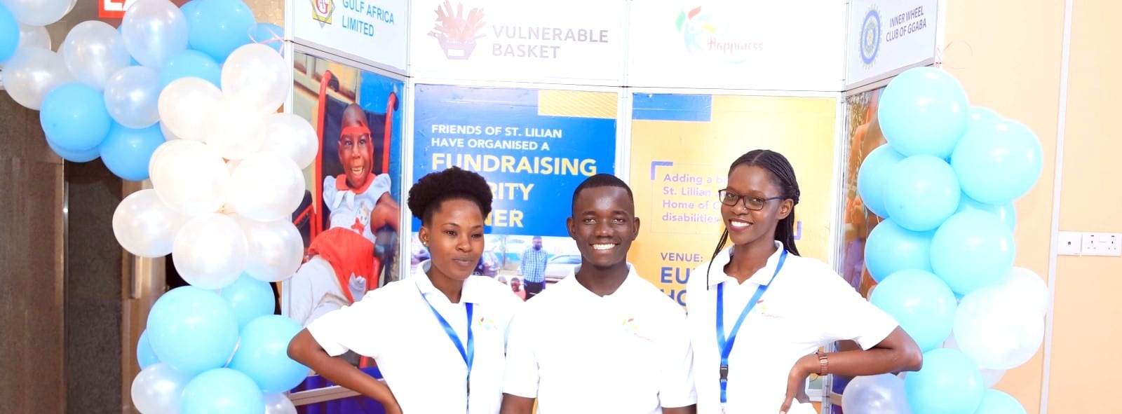 The Vulnerable Basket team at work in the community